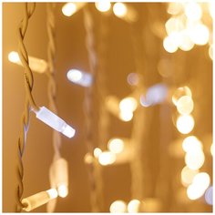 Светодиодная гирлянда ARD-CURTAIN-PRO-2000x3000-WHITE-760LED-FLASH WARM/WHITE (230V, 70W) (Ardecoled, IP65) Arlight