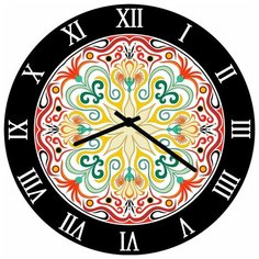 SvS Настенные часы SvS 3002828 Узор СВС