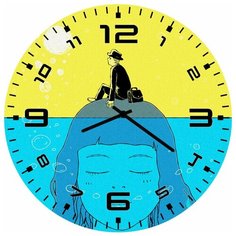 SvS Настенные часы SvS 3002425 Парень сел на голову СВС