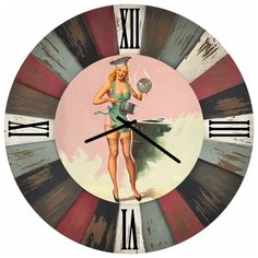 SvS Настенные часы SvS 3002680 Соблазнительная повар СВС