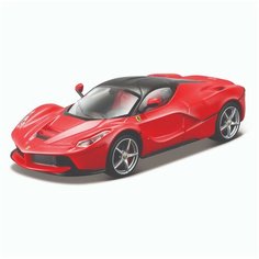 Bburago Коллекционная машинка Феррари 1:43 Ferrari LaFerrari, красная