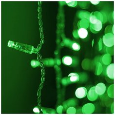 Светодиодная гирлянда ARD-CURTAIN-CLASSIC-2000x1500-CLEAR-360LED Green (230V, 60W) (Ardecoled, IP65) Arlight