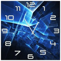 SvS Настенные часы SvS 3002279 Цифровые кристаллы СВС