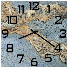 SvS Настенные часы SvS 3002860 Рельефный рисунок СВС