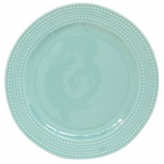 Тарелка обеденная "Abitare" (с фактурным краем), зеленый Easy Life