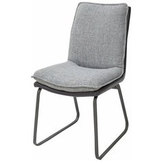 Стул MALAWI GREY, ткань + экокожа M-CITY
