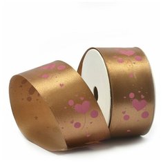 ZX-11.1 цв.106 Лента атласная с рисунком TBY.ЛАР.ZX-11.1 шир.4см цв.106 уп.9,14 м Ideal