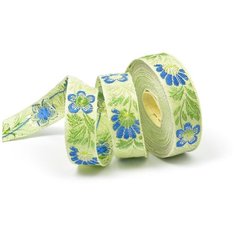 Лента отделочная жаккардовая TBY.ЛЖ.MH-23 шир.15 мм уп.5,48 м цв.мят Ideal