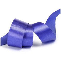 Лента атласная 1 1/2 (38мм) цв.3159 т.фиолетовый IDEAL уп.27,4 м