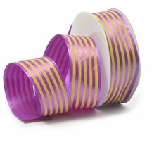 TX-04.4 цв.46 Лента атласная с рисунком TBY.ЛАР.TX-04.4 шир.2,5см цв.46 уп.9,14 м Ideal