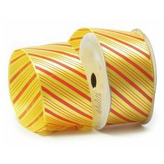 TX-02.3 цв.117 Лента атласная с рисунком TBY.ЛАР.TX-02.3 шир.4см цв.117 уп.9,14 м Ideal