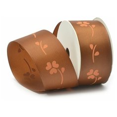 ZX-13.4 Лента репсовая с рисунком TBY.ЛРР.ZX-13.4 шир.4см цв.32 уп.9,14 м Ideal