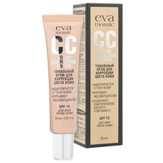 Eva Mosaic CC крем, SPF 15, 20 мл, оттенок: 01-фарфор