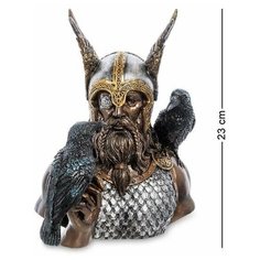 Статуэтка-бюст Бог Один WS-1048 113-906371 Veronese