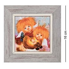 Панно керамическое Исполняющие желания 10х10 ANG-1248 113-504945 Artangels