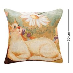 Подушка гобеленовая Настоящая красота 30х30 ANG-810/1 113-503871 Artangels
