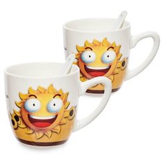 Набор из 2-х кружек в подарочной коробке MUG-207/4 113-109094 Art East