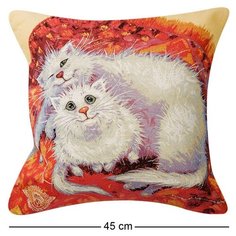 Подушка гобеленовая Вкусняшки 45х45 ANG-815/1 113-503876 Artangels
