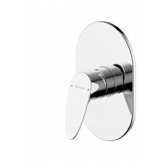 Смеситель встраиваемый в стену Bravat Drop (1-функц) PB84898CP-RUS