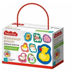Пазл Десятое королевство Baby Toys Половинки Домашние животные (04120), 16 дет.