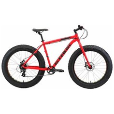 Велосипед Stark21 Fat 26.2 HD красный/черный 2020-2021 рама L(20")(HD00000179)