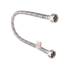 Valtec Гибкая подводка для воды с ниппелем из нержавеющей стали гайка–гайка 30 см