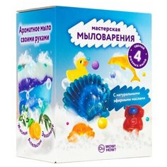 Опыты и эксперименты для детей / Игровой развивающий набор для творчества, поделок и рукоделия на день рождения Мастерская Мыловарения / Мыловарение своими руками / Юный химик / Подарок для девочки / DIY лаборатория химических опытов / Простая наука WOW HOW