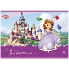 Альбом для рисования Hatber DISNEY София Прекрасная 30 листов, А4 068757