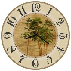 SvS Настенные часы SvS 3002146 Деревья СВС
