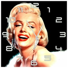 SvS Настенные часы SvS 3002468 Игривая Мерилин СВС