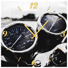 SvS Настенные часы SvS 4002009 Мото спидометр СВС