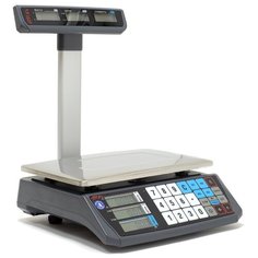 Весы торговые АТОЛ MARTA со стойкой без подключения к ПК, серый