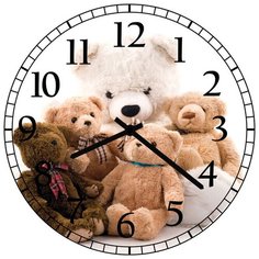 SvS Настенные часы SvS 3001202 Kids Мишки СВС