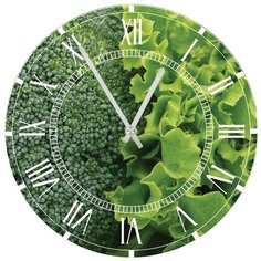 SvS Настенные часы SvS 3001289 Kitchen Зелень СВС