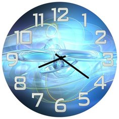 SvS Настенные часы SvS 3501645 Сфера в центре абстракции СВС