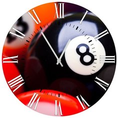 SvS Настенные часы SvS 3001621 Бильярдный шар СВС