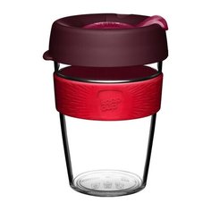 Кружка с крышкой Original M 340 мл для кофе с собой многоразовая, clear kangaroo raw Keep Cup