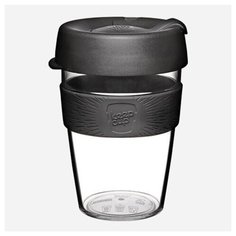 Кружка с крышкой Original M 340 мл для кофе с собой многоразовая, clear origin Keep Cup