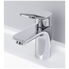 Смеситель для раковины AM.PM Brava F88A02100 излив 100 мм, керамический картридж Soft Motion, Германия, латунь с низким содержанием свинца