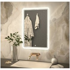 Зеркало MIXLINE "Умберто" 600*800 (ШВ) сенсорный выключатель, светодиодная подсветка