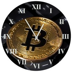 SvS Настенные часы SvS 3001927 Монета на клавиатуре СВС