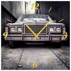 SvS Настенные часы SvS 4001970 Авто в переулке СВС