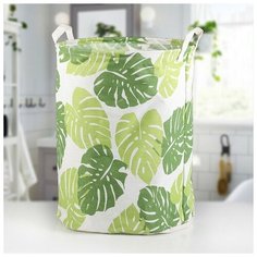 Доляна Корзина универсальная «Листья», 35×35×45 см