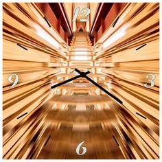 SvS Настенные часы SvS 3501690 Абстрактная лестница вверх СВС