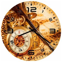 SvS Настенные часы SvS 3002447 Часы скелетон СВС