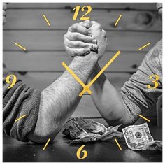 SvS Настенные часы SvS 3001888 Армрестлинг на деньги СВС