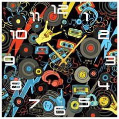 SvS Настенные часы SvS 4001758 Музыка в абстракции СВС