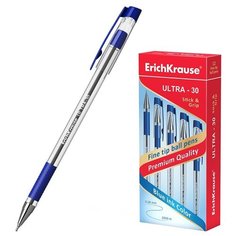 Ручка шариковая ErichKrause® ULTRA-30, цвет чернил синий (в коробке по 12 шт.)