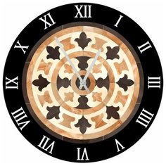 SvS Настенные часы SvS 3002921 Узор СВС