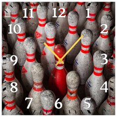 SvS Настенные часы SvS 3001700 Кегли СВС